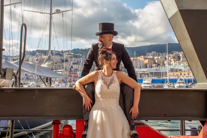 Fotografia di post matrimonio genova